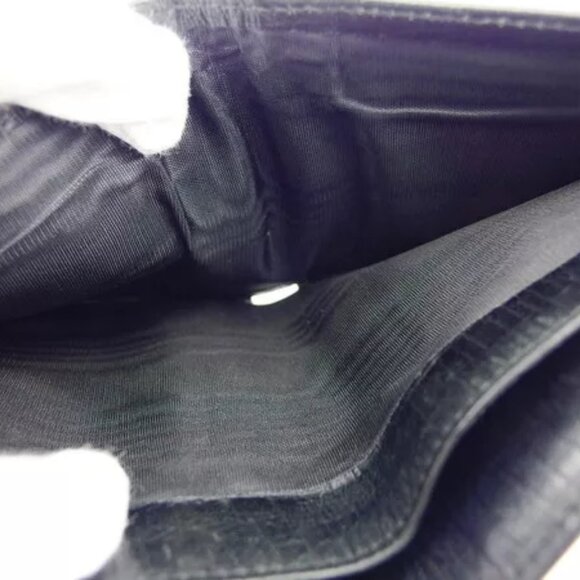 GUCCI W hook wallet GG canvas beige canvas x leather Authentic Used - Picture 6 of 9